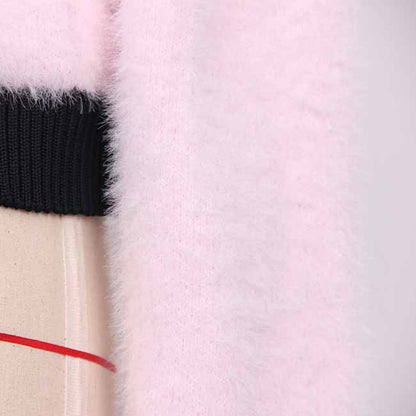 Women Pink Cardigan Sweaters and Vests