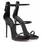 Womens Ankle Strap Stiletto Open Toe Sandals Sexy Triple Strappy High Heels