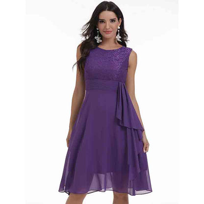 Women's Floral Lace Dresses Cocktail Formal Dress Homecoming Dress for Party