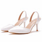 Women's Bridal Wedding Party High Heels Stiletto Pump Shoes