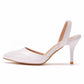 Women's Bridal Wedding Party High Heels Stiletto Pump Shoes