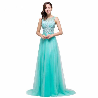 Women's A Line Chiffon Prom Dresses Long Evening Gown Formal Bridal Gowns