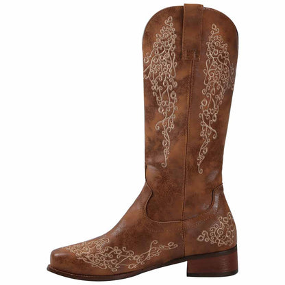 Women Western Boots Cowgirl Boots Ladies Country Dress Boots