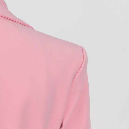 Women's Lace Up Suits High Waisted Two Pieces Pantsuit Colors Black Pink White