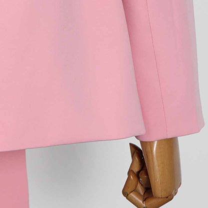 Women's Lace Up Suits High Waisted Two Pieces Pantsuit Colors Black Pink White