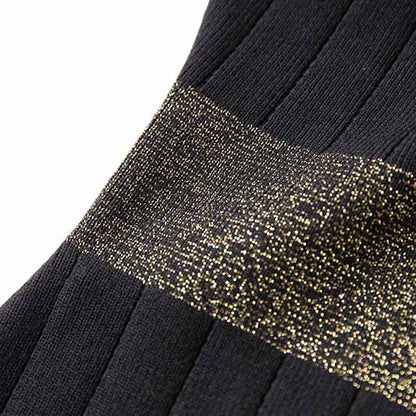 Women Knitted Knee Length Dress Ladies Sleeveless Body-con Dress