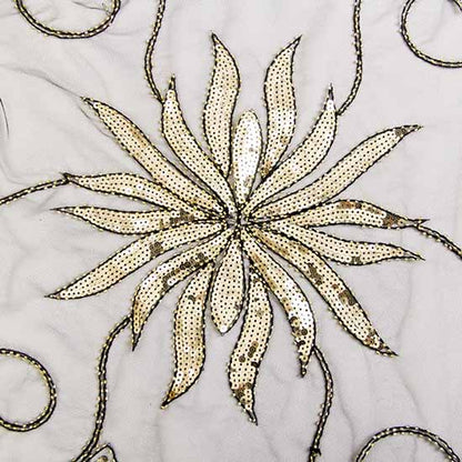 1920s Sequin Beaded Shawl Wraps Fringed Evening Cape Scarf for Wedding