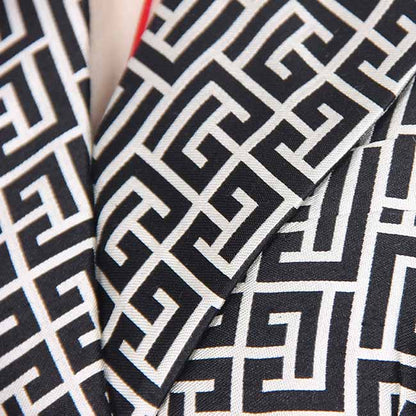 Women double breasted coat dress mid-length blazer dress with belt