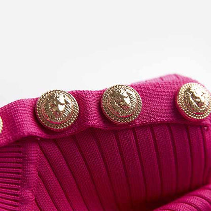 Women Knitted Mini Dress Ladies Long Sleeve Mini Knitted dress