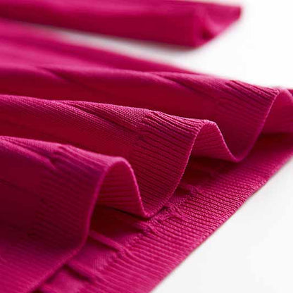 Women Knitted Mini Dress Ladies Long Sleeve Mini Knitted dress