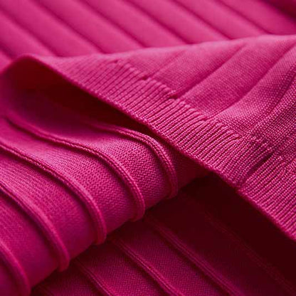 Women Knitted Mini Dress Ladies Long Sleeve Mini Knitted dress