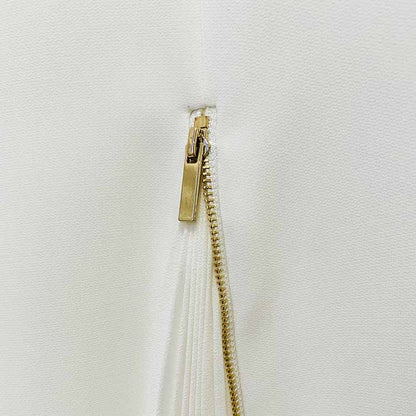 Women's White Lace-Up 2 Piece Bell-bottomed Pantsuit Sizes 6-14