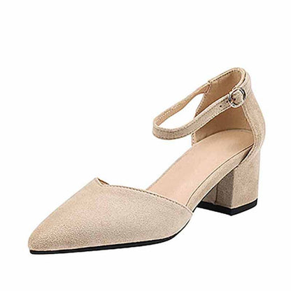 Women's Mary Jane Kitten Heel Pumps Mid Low Heels