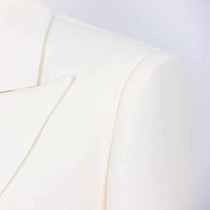 Women's Spring Blazer Double Breasted Tailored Blazer