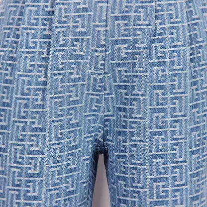 Women's Belted Soft Denim Pants