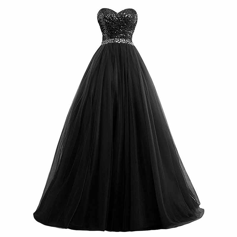 Strapless Satin Ball Gown Wedding Dresses for Bride Prom Dress Long A line Formal Gowns