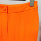 Women's Orange Double Breasted 2 Piece Pant Suit Sizes 6-14