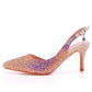 Rhinestone Pumps Pointed Toe High Heel Party Stiletto Heels Shoes