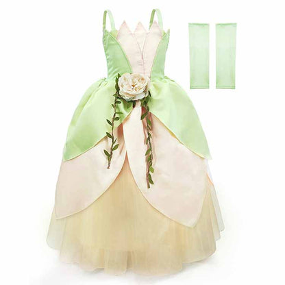Little Girl Cosplay Princess Dress Gala Prom Halloween Gown