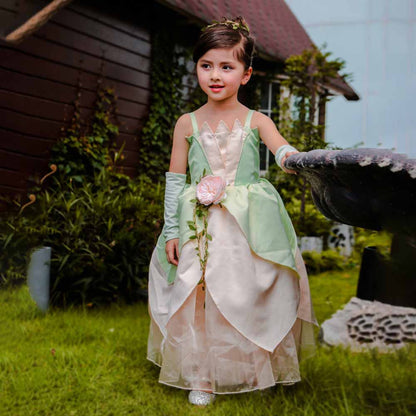 Little Girl Cosplay Princess Dress Gala Prom Halloween Gown