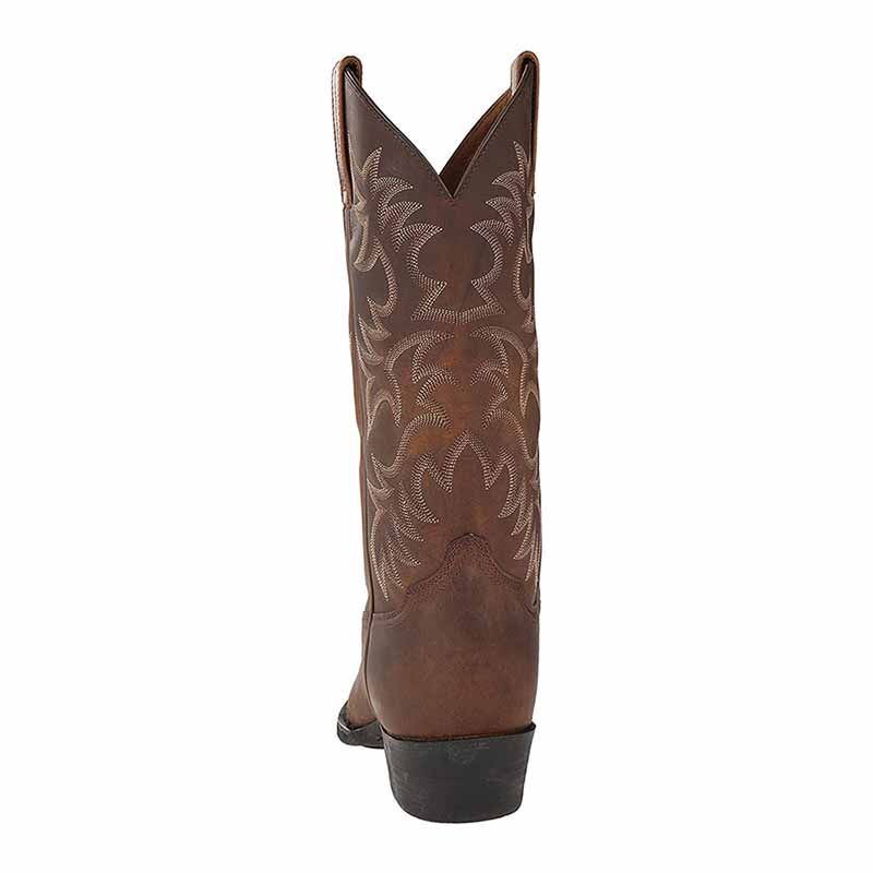 Western Cowboy Boots Wide Calf Pointed Toe Embroidered Boot