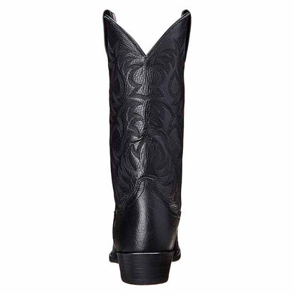 Western Cowboy Boots Wide Calf Pointed Toe Embroidered Boot