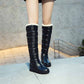 Women Winter Boots Thick Fleece Platform Warm Knee High Snow Boots