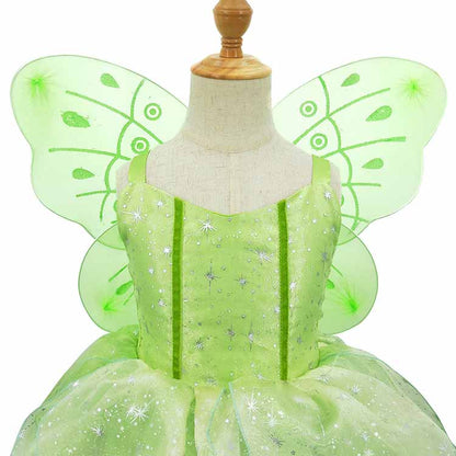 Little Girl Cosplay Princess Dress Gala Prom Fairies Gown