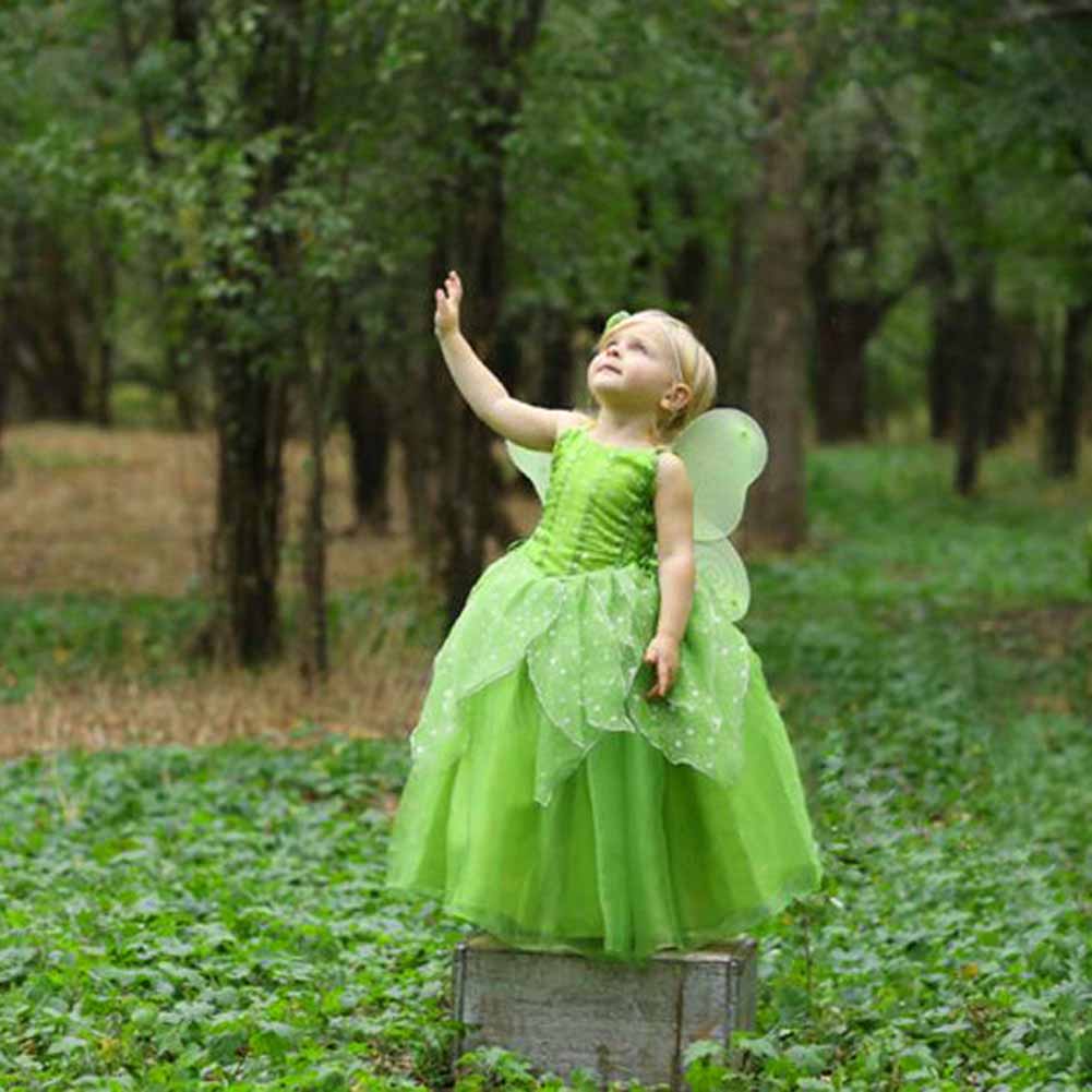 Little Girl Cosplay Princess Dress Gala Prom Fairies Gown