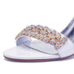 High-heeled wedding heels thin straps elegant wedding party women's shoes