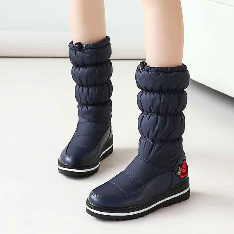 Womens Snow Boots Winter Boot Waterproof Warm Outdoor Sled Snow Boot