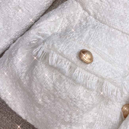 Womens Formal Skirt Two Piece Suit + Mini Skirt Fashion Set Long Sleeves