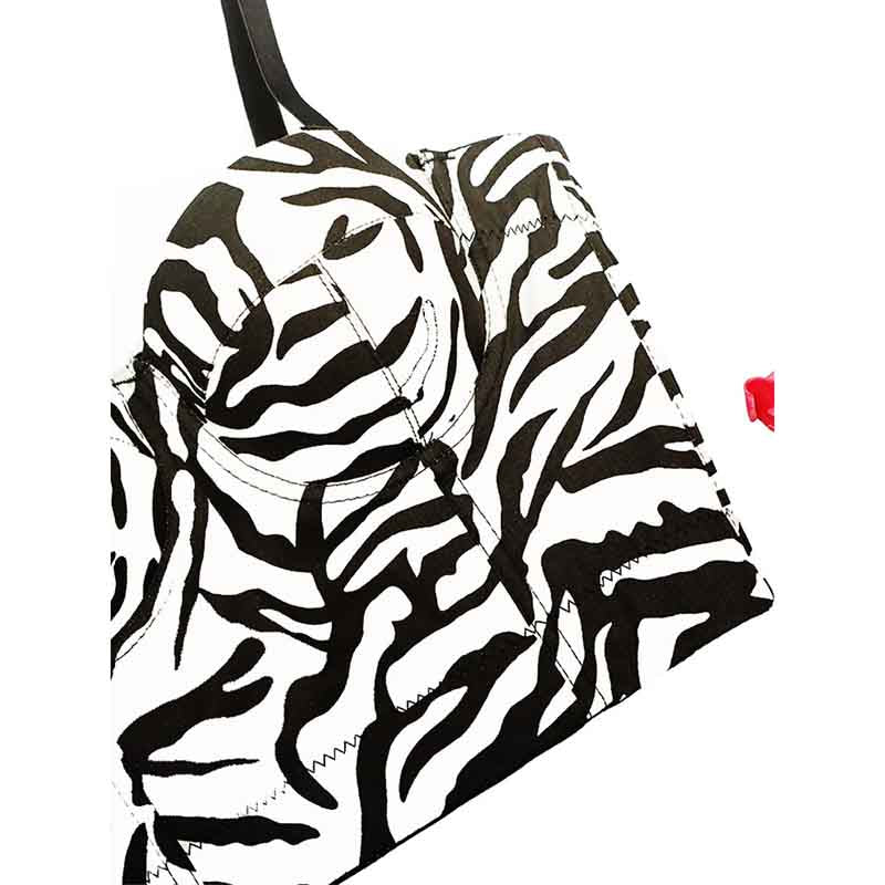 Women Zebra Striped Tops Spaghetti Straps Bra Summer Party Tank Top