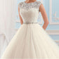 sd-hk Elegant Wedding Dresses A-line Tulle Bridal Gown Ball Gowns for Womens