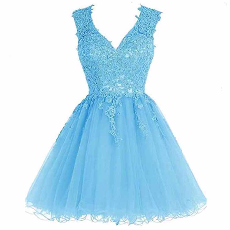 Lace Homecome Dress