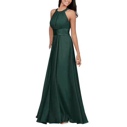 Women Chiffon Bridesmaid Dresses Long Formal Party Dress for Special Occasion