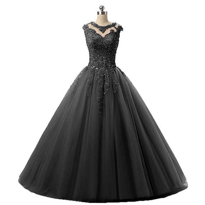 sd-hk Women Prom Gowns Sleeveless Lace Wedding Dress