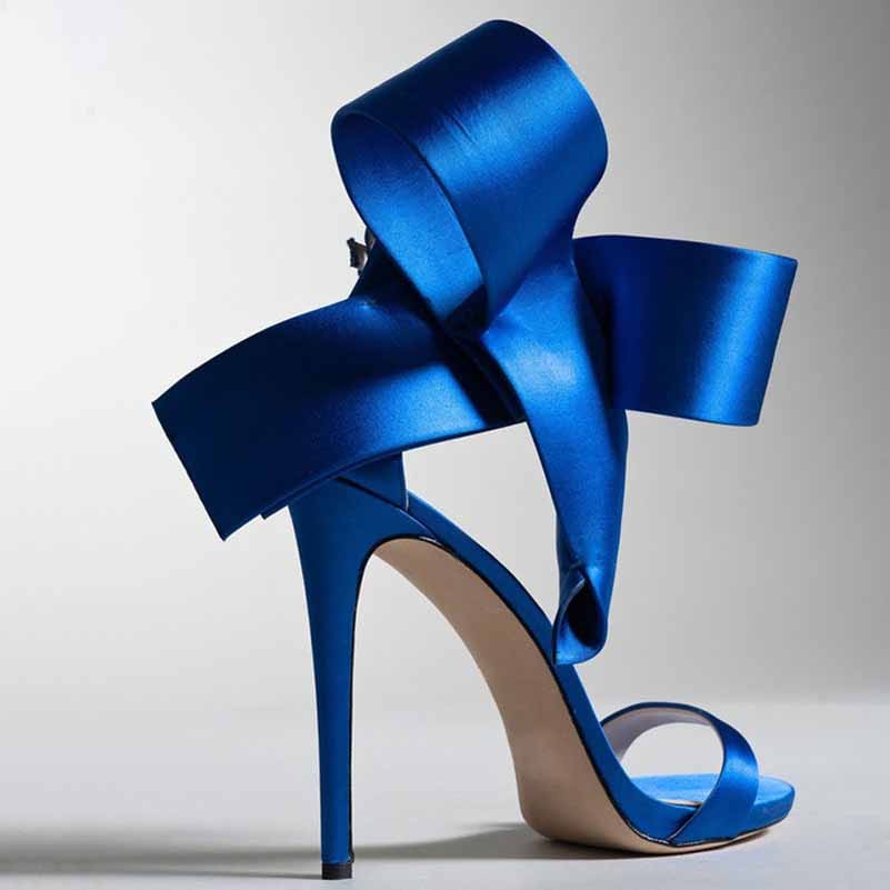 Ladies Bridal Shoes Satin Ribbon Bridal Shoes Bow Pumps wedding Sandals