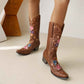 Women's Classic Country Cowgirl Boots Embroidered boot