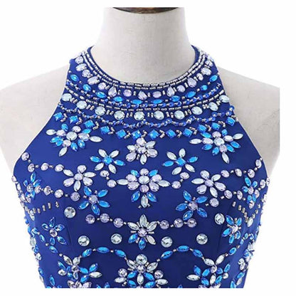 Women's 2 Piece Prom Dresses Short Homecoming Party Cocktail Gown Tulle Gala Dress