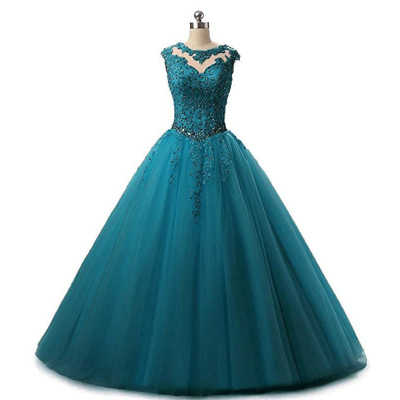 S&D co. Women Prom Gowns Sleeveless Lace Wedding Dress – SD Dresscode ...