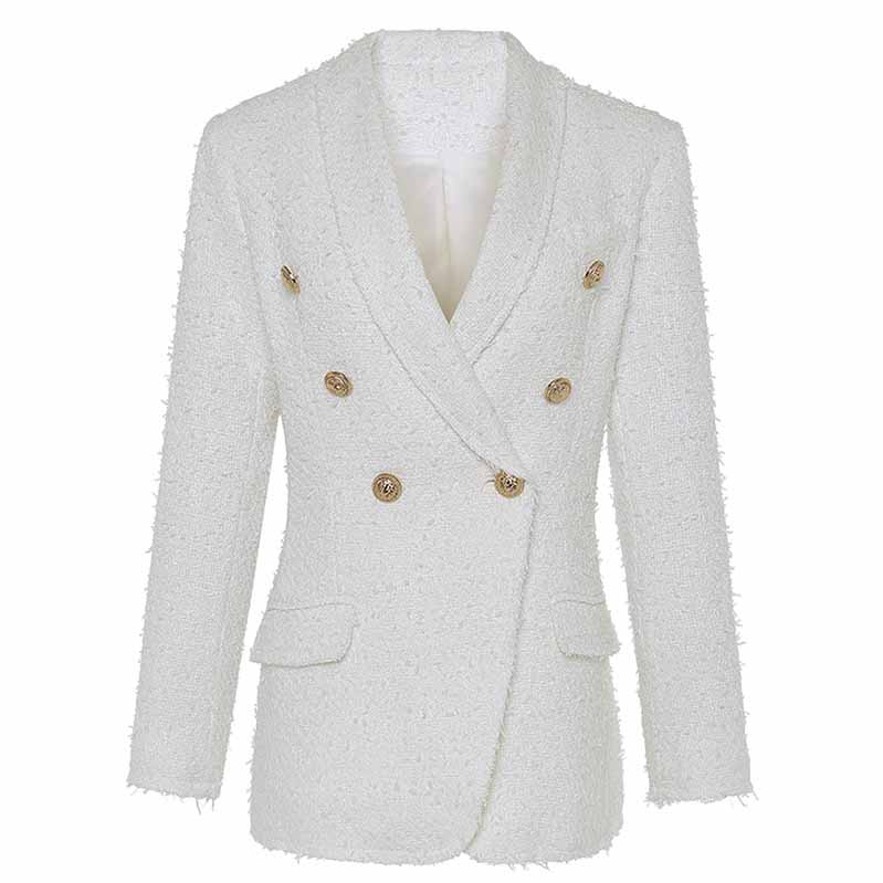 Women's coats & jackets White Long Sleeves Blazer Jackets