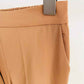 Women's Camel Pantsuit Blazer+High Waisted Pants Suit Work Wear Pantsuit