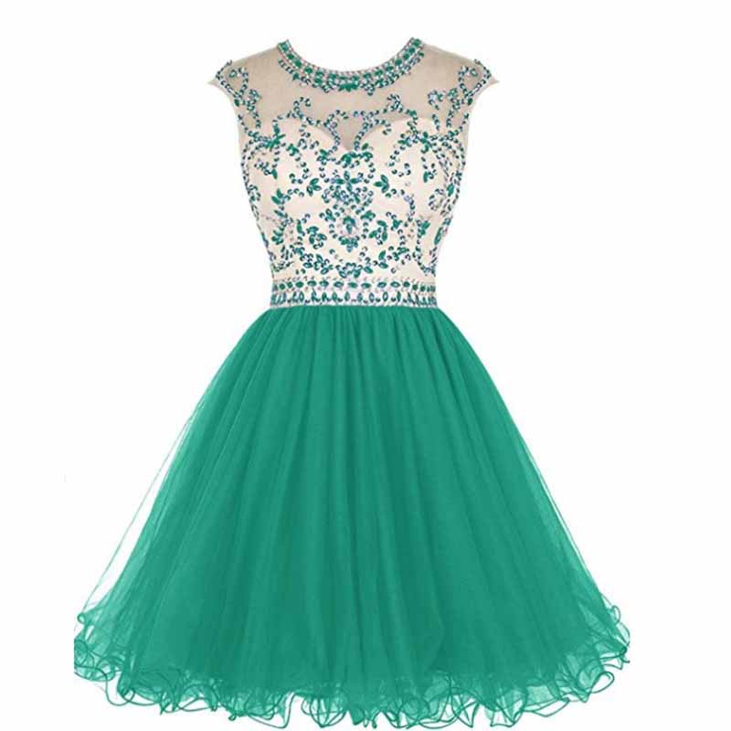 Women's Cocktail Dresses Sequin Short Homecoming Dress Gala Prom Gown