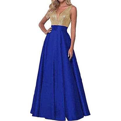 Royalblue prom dress