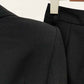 Women's Pantsuit Blazer+High Waisted Flare Pants Suit Wedding Pantsuit Black White