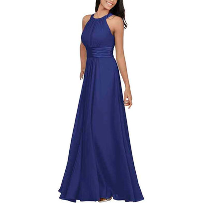 Women Chiffon Bridesmaid Dresses Long Formal Party Dress for Special Occasion