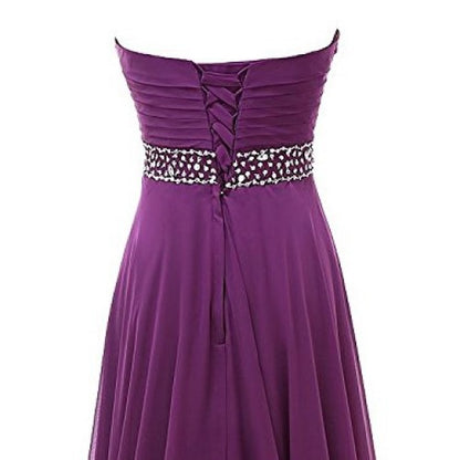 Off The Should Prom Dress with Beads Long Chiffon Party Gowns Starpless Evening Maxi Dress