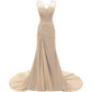 Elegant sd-hk evening long dresses for weddings featuring a sweetheart neckline and lace top