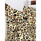 Women's Leopard Print Trousers Suit 2 Piece Animal Print Pant Suit